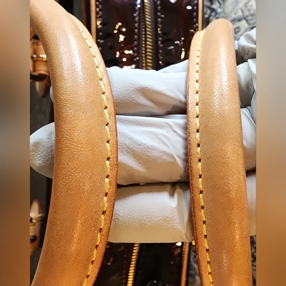 Authentic Louis Vuitton Amarante Monogram Vernis Bag/Dust Bag/Coa/Pristine - Picture 2 of 7